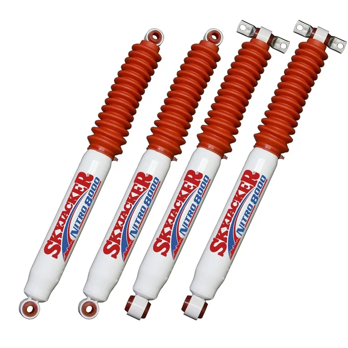00-04 Ford Excursion 4WD 7-8″ Front, 5.5-8″ Rear Lift Skyjacker Nitro Shocks