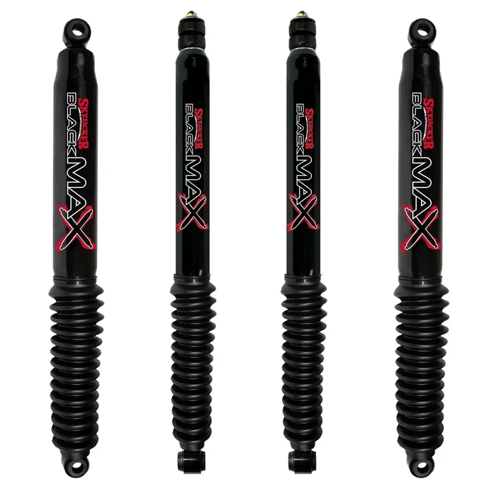 00-06 GMC Yukon 2500 4WD 5-6″ Fr 3-6″ Rear Lift Skyjacker Black MAX Shocks