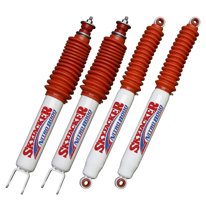 02-06 Chevy Avalanche 1500 4WD 0-1″ Front, 0-2″ Rear Lift Skyjacker Nitro Shocks