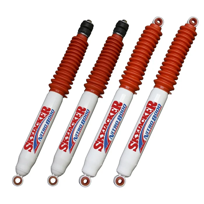 02-06 Chevy Avalanche 2500 4WD 0-1″ Front, 0-2″ Rear Lift Skyjacker Nitro Shocks