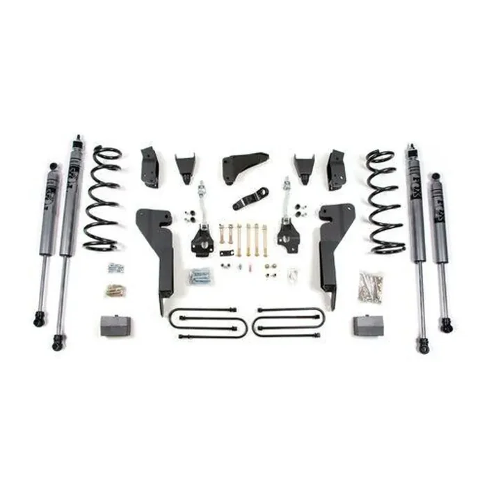 03-07 Dodge RAM 2500 6 Inch Lift Kit With 4 Inch Axle Diesel Fox Shocks Zone Offroad