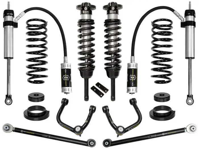 03-09 GX470 0-3.5″ STAGE 4 SUSPENSION SYSTEM W TUBULAR UCA