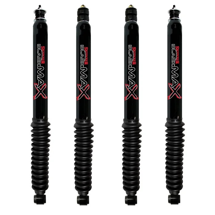 05-08 Isuzu I-Series 4WD 3-5″ Fr 3-4″ Rear Lift Skyjacker Black MAX Shocks