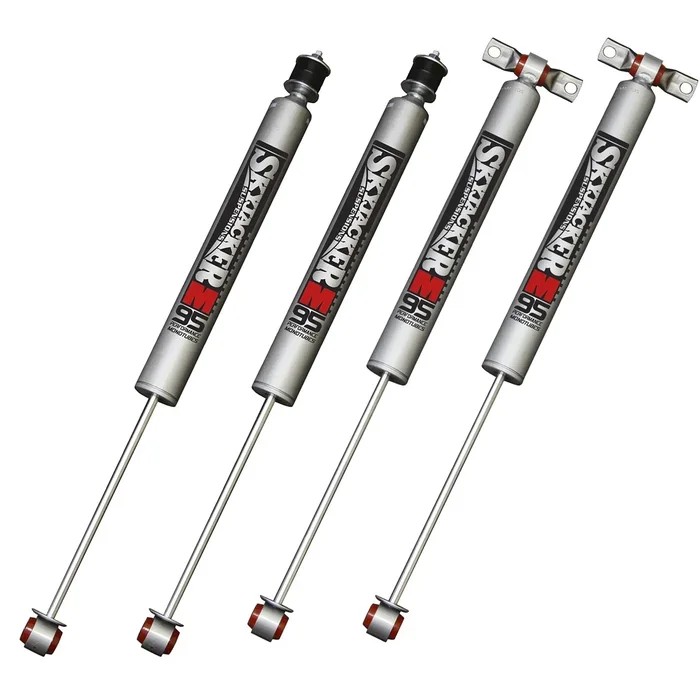 07-18 Jeep Wrangler 4Dr 4WD 1-3.5″ Front, 2-3.5 Rear Lift Skyjacker Mono Shocks