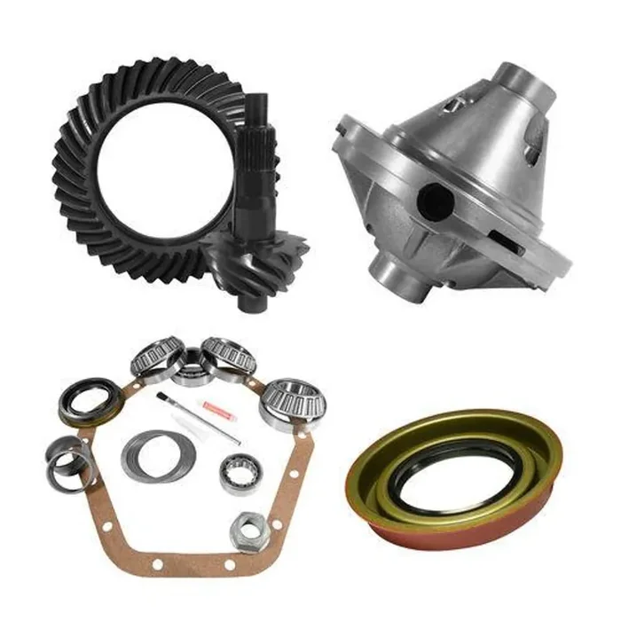 10.5″ GM 14 Bolt 3.73 Rear Ring & Pinion, Install Kit, 30 Spline Posi
