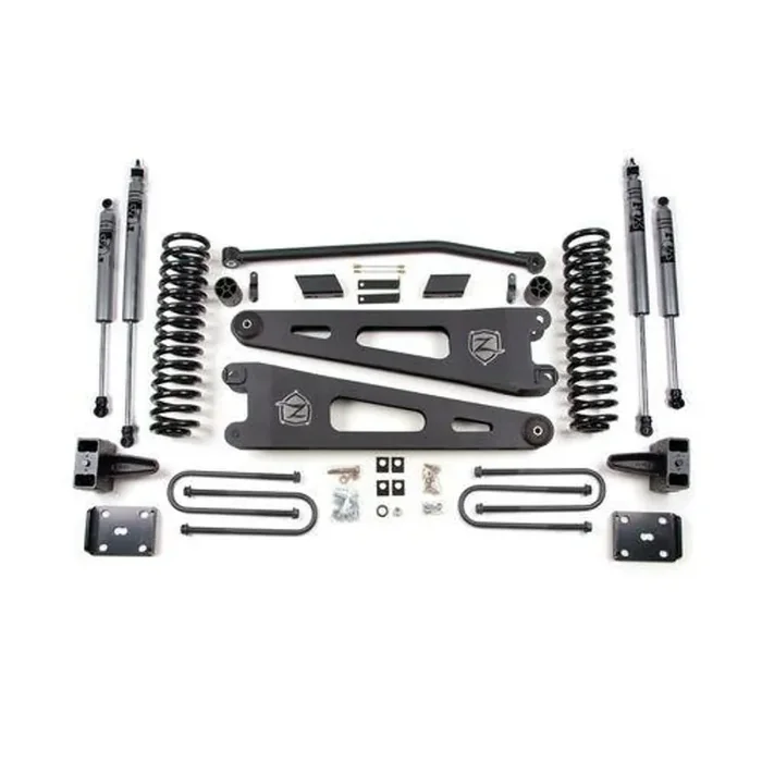 11-12 Ford F-250/F-350 Super Duty 4 Inch Radius Arm Lift Kit Diesel Fox Shocks Zone Offroad