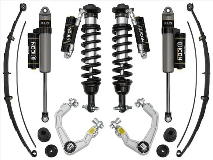 19-21 FORD RANGER 0-3.5″ STAGE 7 SUSPENSION SYSTEM W BILLET UCA AL KNUCKLE