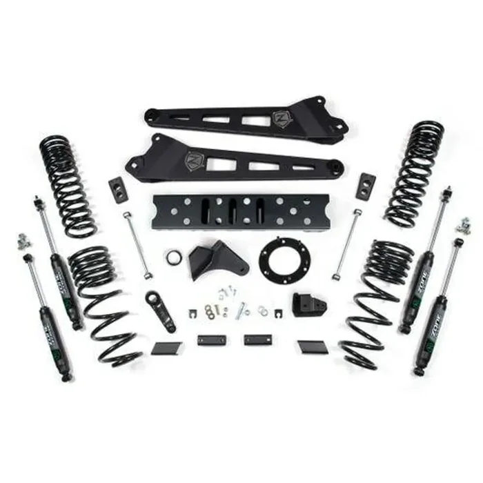 19-24 RAM 2500 6.5 Inch Radius Arm 4.5 Inch Rear Coils Diesel 6-Bolt T-Case Zone Offroad