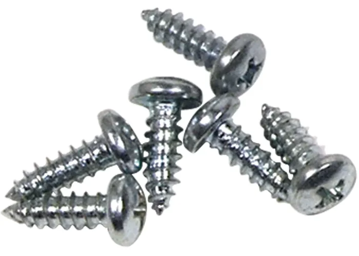 1956-1957 Corvette Door Drip Rail Screws. 6 Piece Set – CA