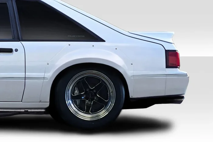 1979-1993 Ford Mustang Duraflex C Tech 2″ Wide Body Rear Fender Flares – 2 Piece