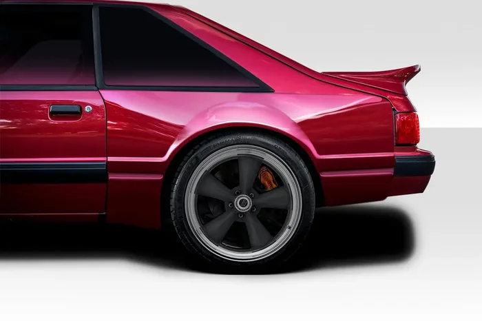 1979-1993 Ford Mustang Duraflex Manta Rear Fender Flares – 2 Pieces ( +3 Inches )
