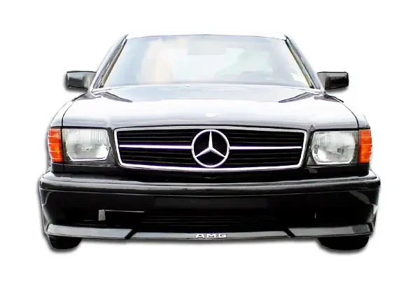 1981-1991 Mercedes S Class W126 2DR Duraflex AMG Look Front Bumper Cover – 1 Piece