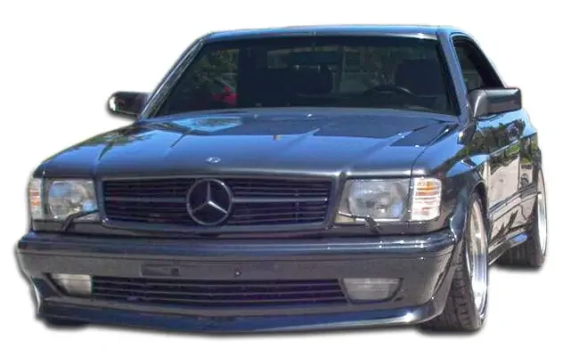 1981-1991 Mercedes S Class W126 2DR Duraflex AMG Look Wide Body Front Bumper Cover – 1 Piece