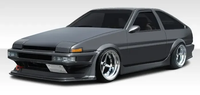 1984-1987 Toyota Corolla 2DR / HB Duraflex MB-R Body Kit – 4 Piece