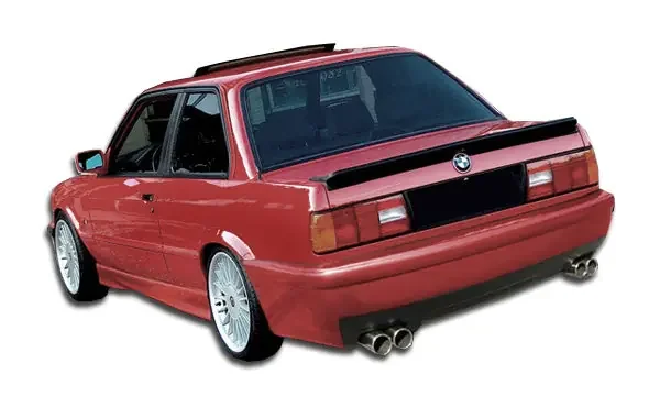 1984-1991 BMW 3 Series E30 2DR 4DR Duraflex CSL Look Rear Bumper Cover – 1 Piece
