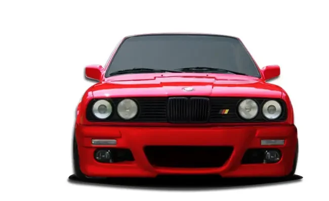 1984-1991 BMW 3 Series E30 2DR 4DR Duraflex M3 Look (E46 Look) Front Bumper Cover – 1 Piece