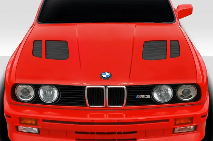 1984-1991 BMW 3 Series E30 Duraflex GTR Hood – 1 Piece