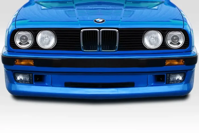 1984-1991 BMW 3 Series E30 Duraflex Supreme Front Lip Spoiler Air Dam – 1 Piece