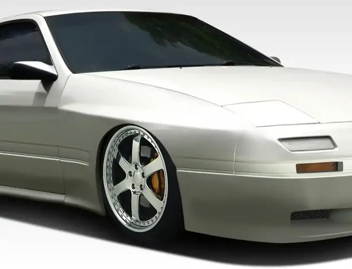 1986-1991 Mazda RX-7 Duraflex MTP Wide Body Front Fenders (+85mm) – 2 Piece