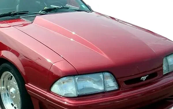 1987-1993 Ford Mustang Duraflex 2″ Cowl Hood – 1 Piece