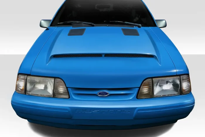 1987-1993 Ford Mustang Duraflex GT500 Hood – 1 Piece