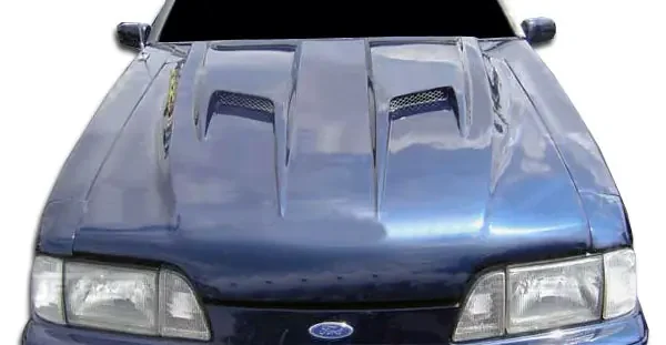 1987-1993 Ford Mustang Duraflex Mach 2 Hood – 1 Piece