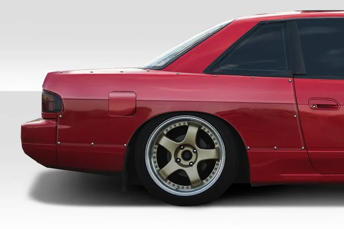 1989-1994 Nissan 240SX S13 2DR Duraflex O Type 30MM Rear Fender Flares – 2 Piece