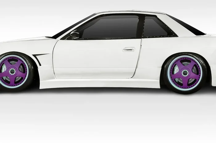 1989-1994 Nissan 240SX S13 Duraflex WX9 Side Skirts Rocker Panels – 2 Piece