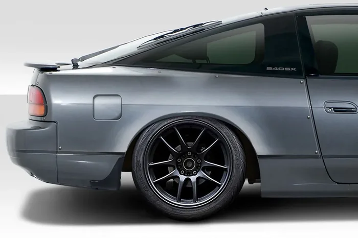 1989-1994 Nissan 240SX S13 HB Duraflex O Type 30MM Rear Fender Flares – 2 Piece