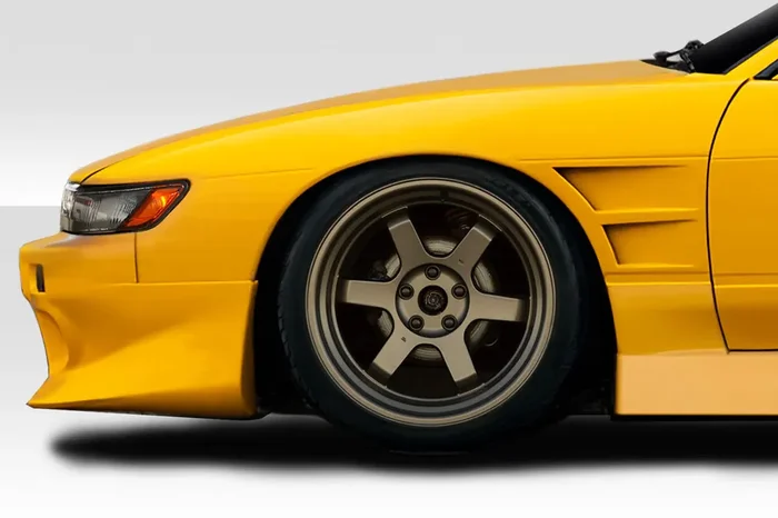 1989-1994 NIssan Silvia S13 Duraflex D1 Sport 25MM Front Fenders – 2 Piece
