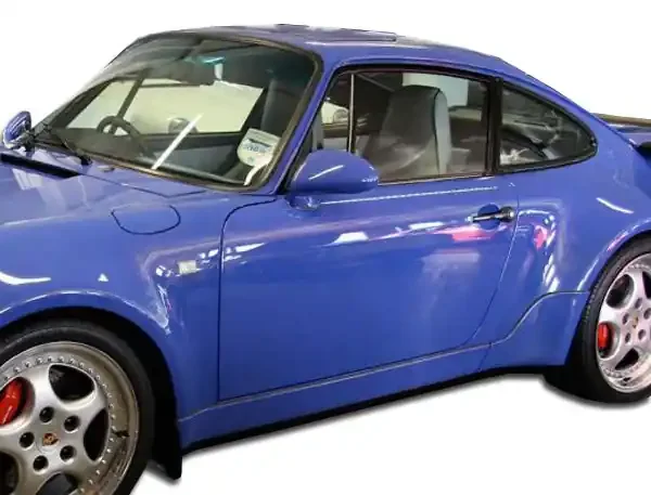 1989-1994 Porsche 964 Duraflex Turbo Look Side Skirts Rocker Panels – 2 Piece