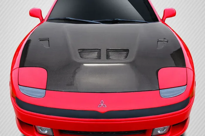 1991-1993 Mitsubishi 3000GT Carbon Creations Evo Hood – 1 Piece