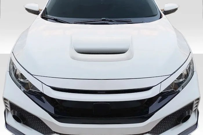 1992-2020 Universal Honda Civic Duraflex GTAK Hood Scoop – 1 Piece