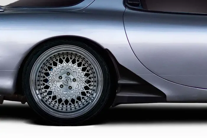 1993-1997 Mazda RX-7 Duraflex Lucid Rear Spats – 2 Piece