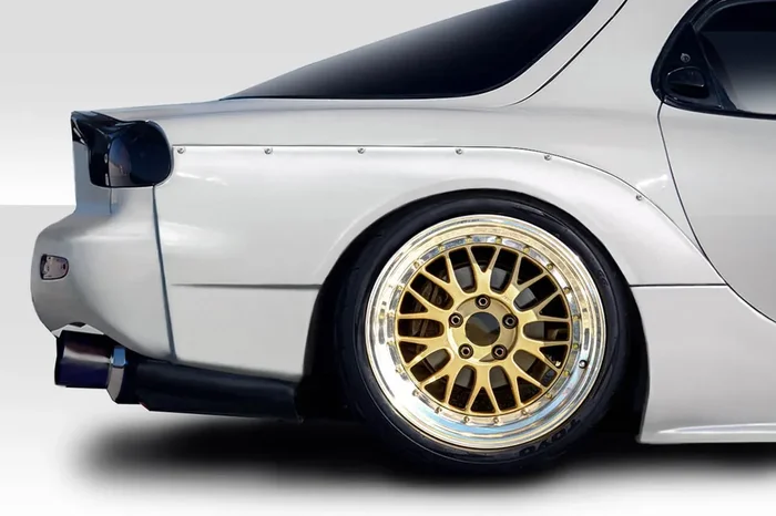 1993-1997 Mazda RX-7 Duraflex RE GT Wide Body Rear Fender Flares – 2 Piece