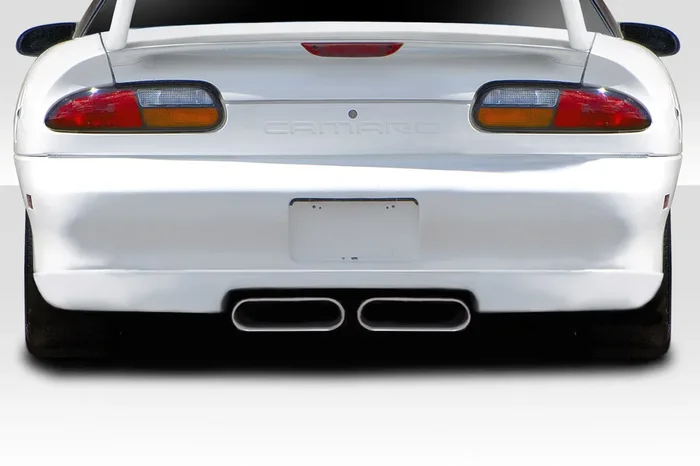 1993-2002 Chevrolet Camaro Duraflex LE Designs Center Mount Exhaust Rear Lip Spoiler- 1 Piece