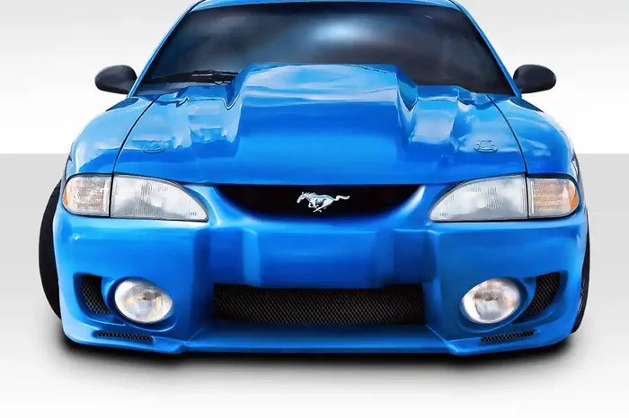 1994-1998 Ford Mustang Duraflex Evo 5 Front Bumper Cover – 1 Piece