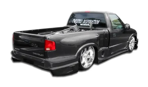 1994-2004 Chevrolet S-10 Sonoma Step Side Duraflex Drifter Rear Bumper Cover – 1 Piece