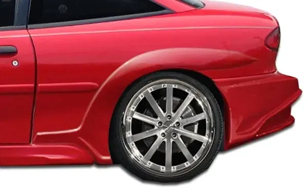 1995-1999 Chevrolet Cavalier 2DR Duraflex Millenium Wide Body Rear Fender Flares – 2 Piece (S)