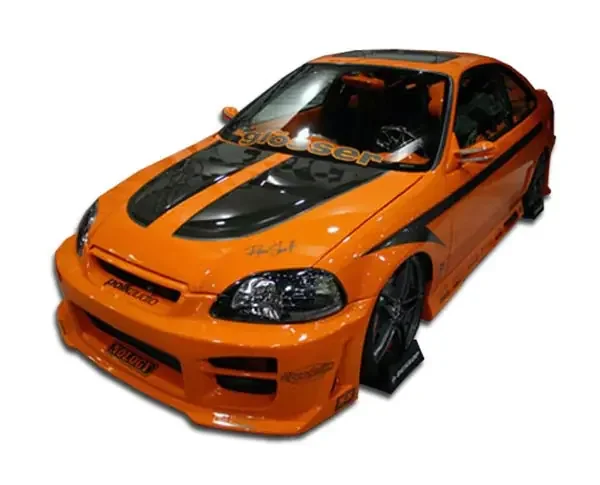1996-1998 Honda Civic 4DR Duraflex R34 Body Kit – 4 Piece