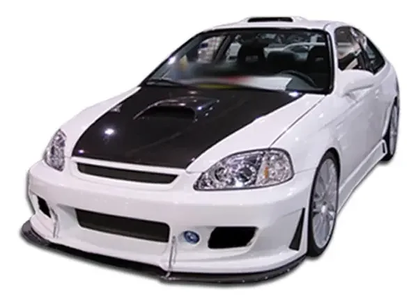 1996-1998 Honda Civic Duraflex B-2 Front Bumper Cover – 1 Piece
