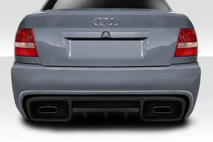 1996-2001 Audi A4 S4 B5 4DR Duraflex Version 2 Rear Bumper – 1 Piece