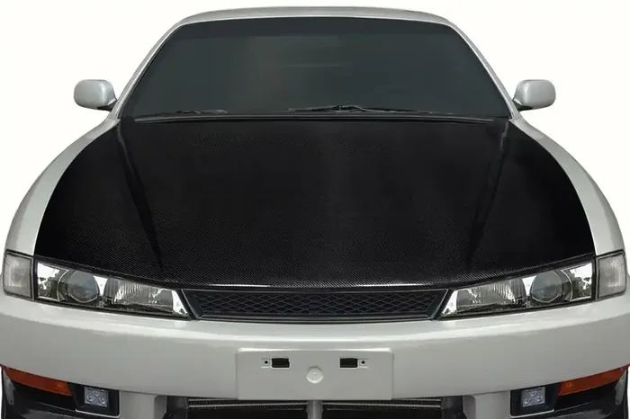1997-1998 Nissan 240SX S14 Carbon Creations Ranger Hood – 1 Piece