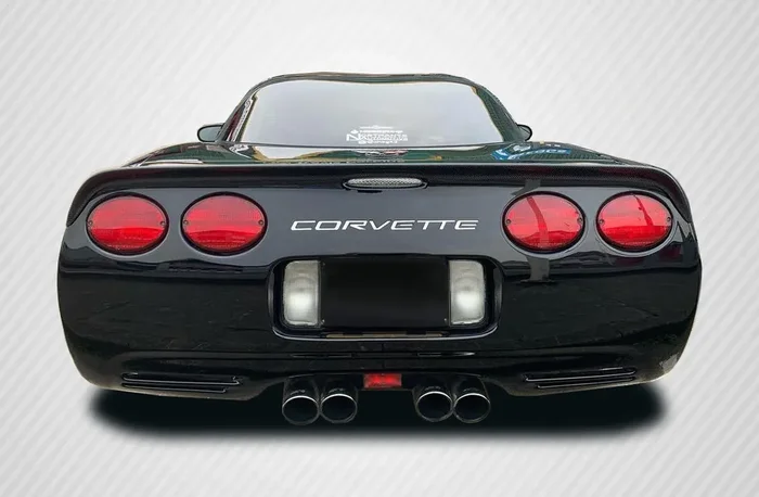 1997-2004 Chevrolet Corvette C5 Carbon Creations S-Design Wing Trunk Lid Spoiler – 1 Piece