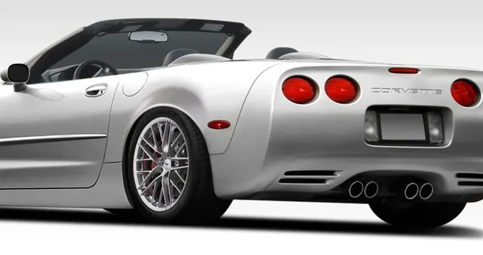 1997-2004 Chevrolet Corvette C5 Convertible / Z06 Duraflex ZR Edition Rear Fenders – 2 Piece