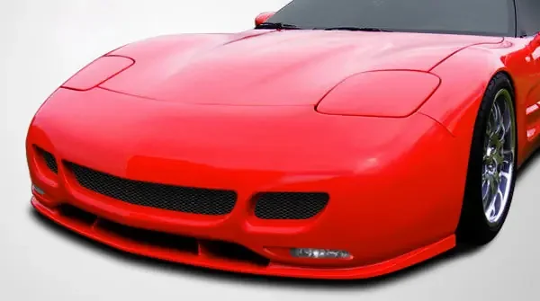 1997-2004 Chevrolet Corvette C5 Couture Polyurethane TS Edition Front Lip Under Spoiler Air Dam – 1 Piece