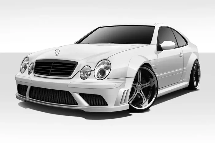 1998-2002 Mercedes CLK W208 Duraflex Black Series Look Wide Body Kit – 8 Piece