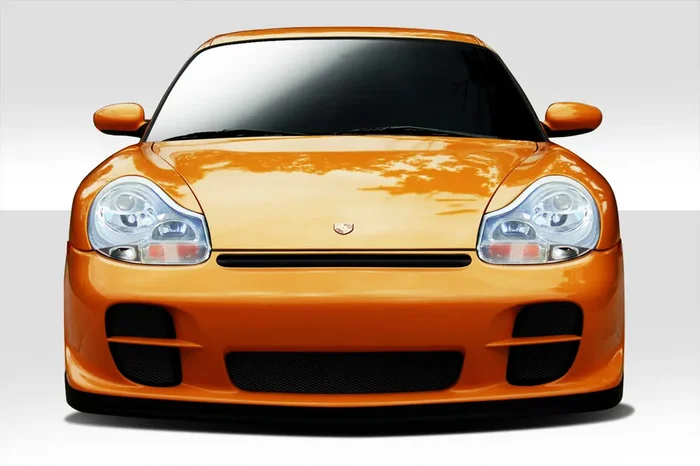 1999-2001 Porsche 911 Carrera 996 C2 C4 and 1997-2004 Porsche Boxster Duraflex GT-2 Look Front Bumper Cover – 2 Piece