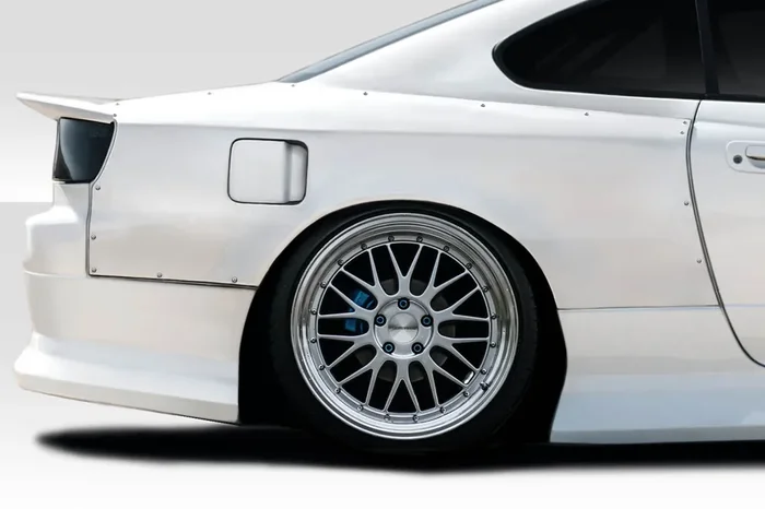 1999-2002 Nissan Silvia S15 Duraflex D1 Sport 50MM Rear Fender Flares – 3 Piece