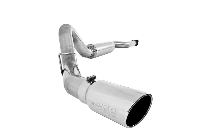 1999-2003 Excursion 7.3L MBRP Installer Series 4 inch Single Side Exit Cat-Back Exhaust Kit | S6204AL